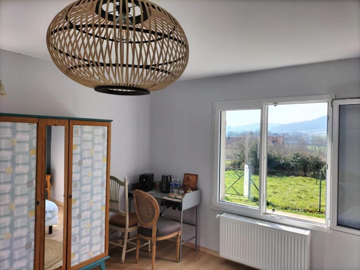 Villy-en-Auxois Agreable Chambre Meublee, Vue Sur La Vallee De L'Auxois מראה חיצוני תמונה